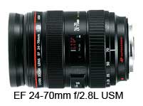 Canon EF 24-70mm f/2.8L USM lens