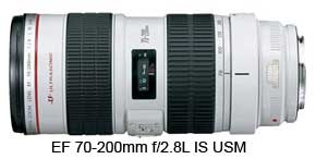 Canon EF 70-200mm f/2.8L IS USM lens